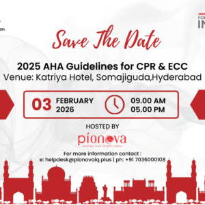 2025 AHA Guidelines CPR & ECC – India Rollout Event